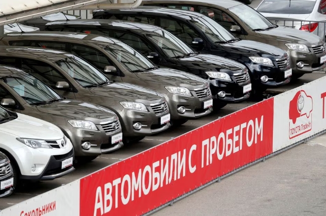 Продажи подержанных японских автомобилей в Россию ...